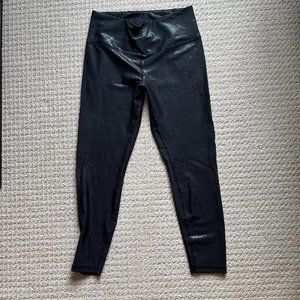 Shimmery Black leggings